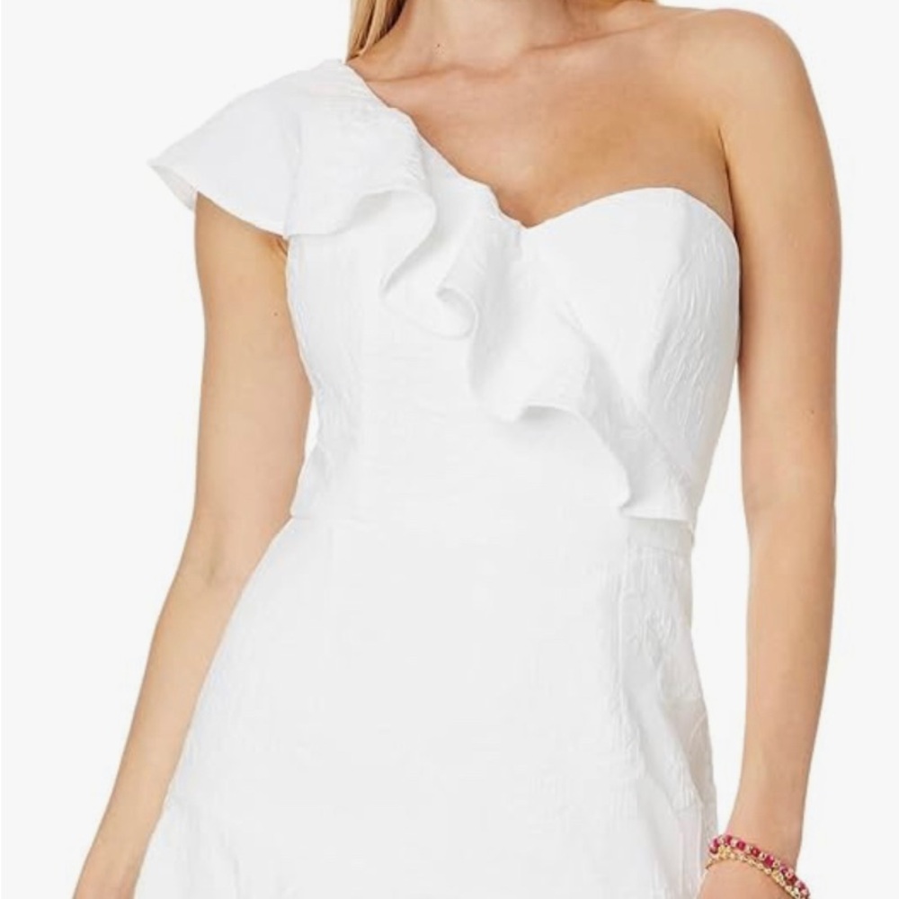 Lilly Pulitzer Womens Arlana One Shoulder Romper